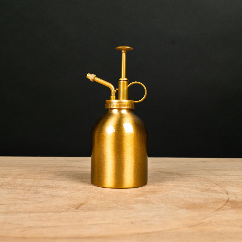 Aluminiowy spryskiwacz złoty